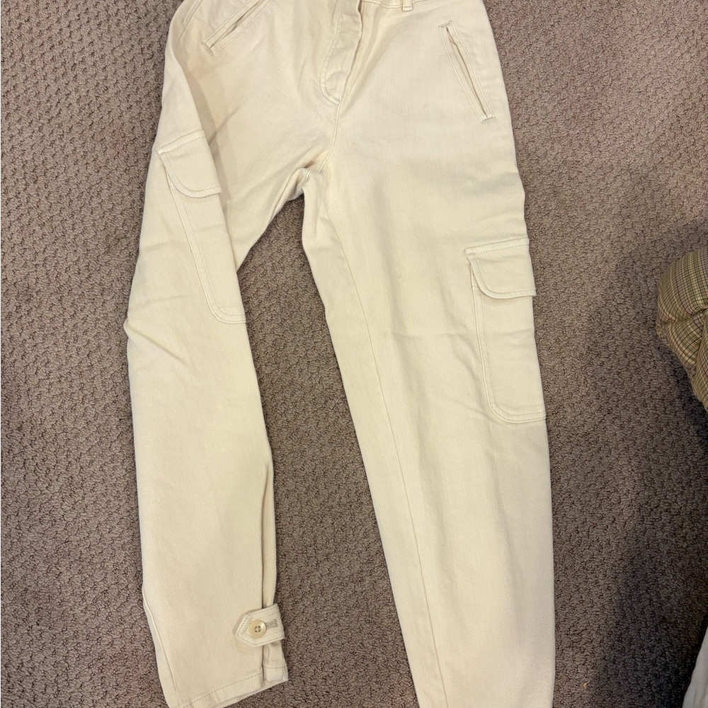 Aritzia - Wilfred Free Beige Trousers